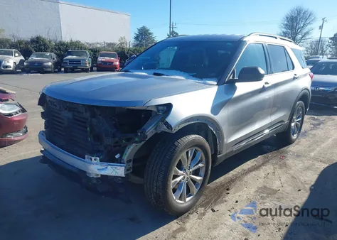 2020 Ford Explorer Xlt z USA, uszkodzony, nr VIN 1FMSK8DH1LGB88505